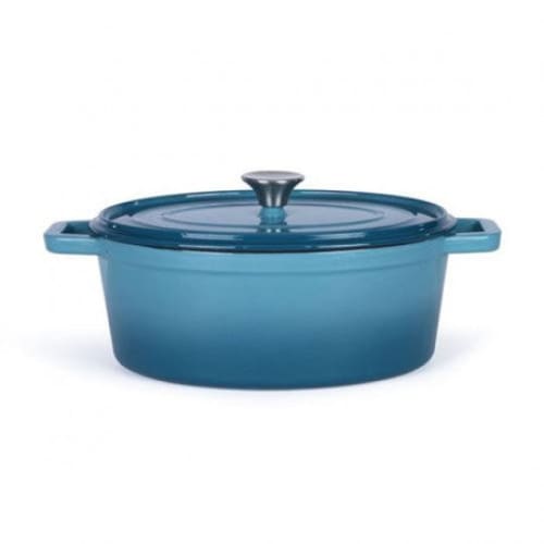 Cocotte Ovale LIVOO 29cm - 4.5l Bleu (MEP129B) Cocotte Ovale LIVOO 29cm - 4.5l Bleu (MEP129B)